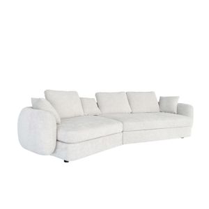 Wholesale Bracket Throw Pillows Beige Fabric Sectional Premium Fiber Fabric Modular Couch from china suppliers