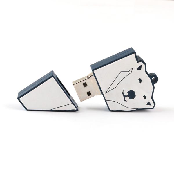 Colorful Custom USB Flash Drives PVC Or Silicone Open Mold By Customer Shape