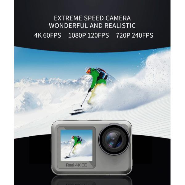 30fps 4k Waterproof HD Wifi Action Cam IMX386 Camera 20mp Sony Sensor Body