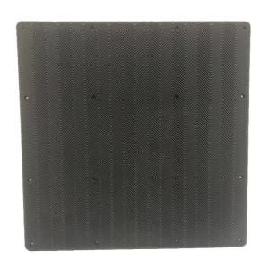 Wholesale Black Large Rubber Mats Rubber Horse Stall Mats For Pool Wall Insert With Q235 Steel Plate from china suppliers