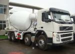 10 Cbm Truck Mounted Concrete Mixer With VOLVO FM400 Truck Chassis