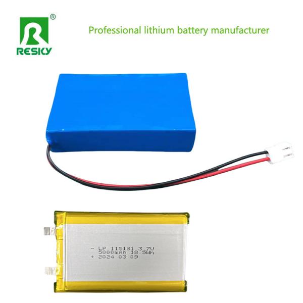 Solar Lipo Battery Cell LP702535 3.7V 600mAh 2.22wh Rechargeable Lithium Batteries For Speaker