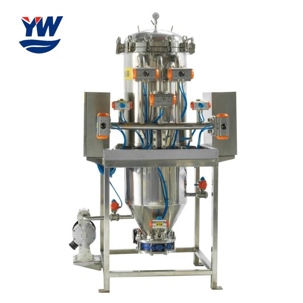 Stainless Steel Candle Water Filter Automatic Self Washing 0.4 -0.8 Mpa
