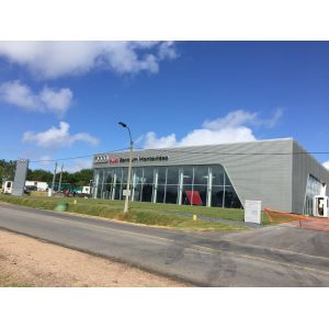 Wholesale Steel-structured Car Showroom With Modern Aesthetics from china suppliers