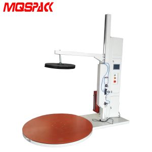 Wholesale Semi Automatic Pallet stretch Wrapping Machine With Pneumatic Top Plate Device from china suppliers