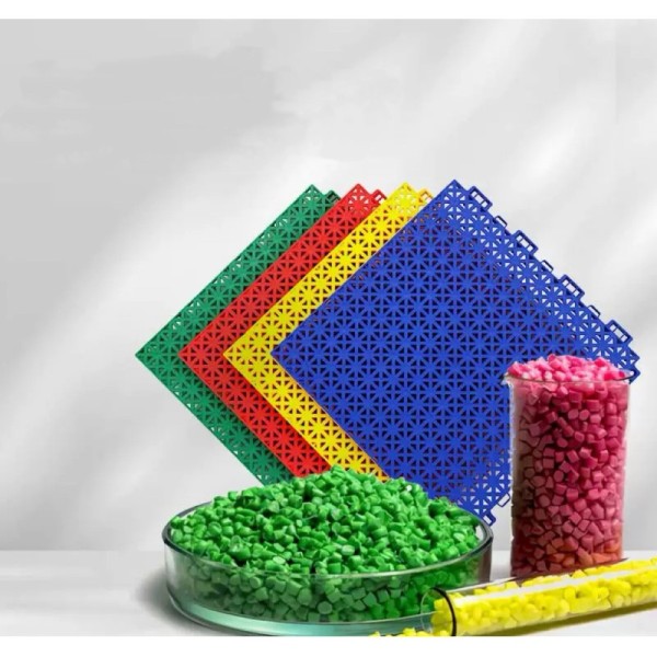 CE Certified UV Resistant Anti-slip Interlocking Artificial Grass Tile for Outdoor Sports Courts
