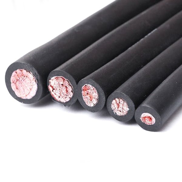 15mm 3 Core Copper Rubber Welding Cable Heat Resistant Rubber Sheathed Cable