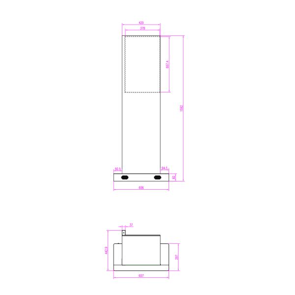 30-inch Transparent OLED Touchscreen 8ms Response Time 10-Point Capacitive Touch Indoor Elevator OEM Floor
