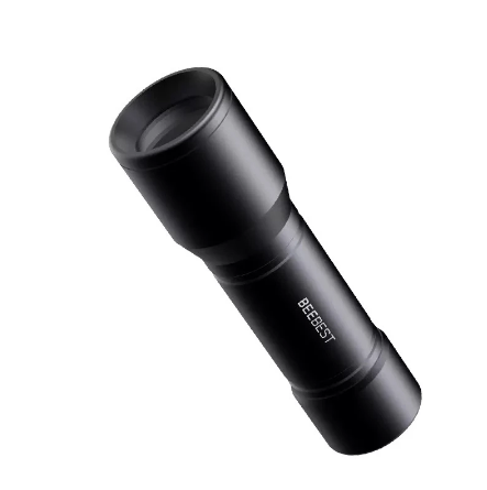 Cxfhgy Mini Portable Zoomable Flashlight Adjustable Focus Lighting Torch For Outdoor Camping Hiking 130m Lightweight AAA