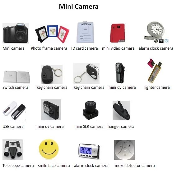 Wifi Spy Camera Wall Clock Wireless Full Hd 1080P Hidden Video Recorder Spy Video Made in China