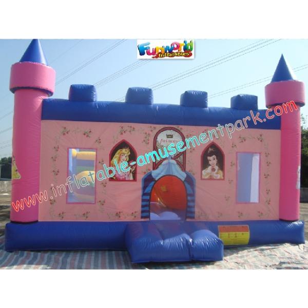 Customized Princess Giant Inflatable Amusement Park Games / Inflatable Funcity Toys
