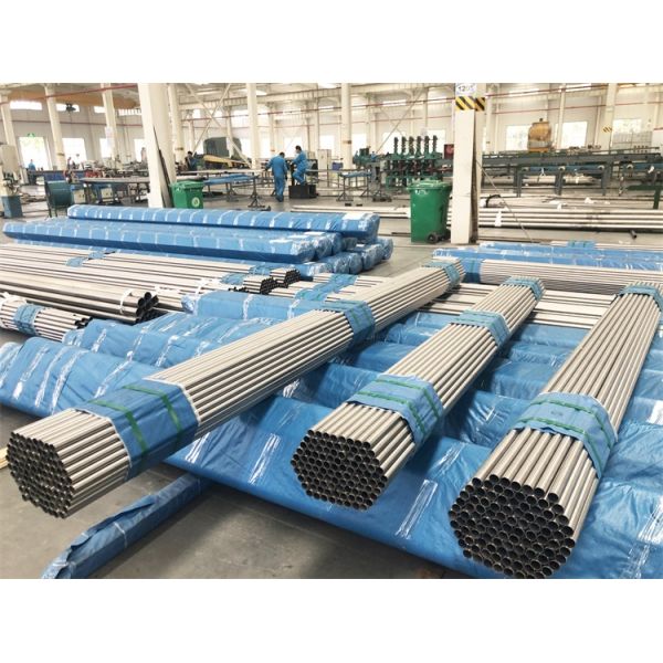 ASME Welded Titanium Condenser Tubes Gr1 Titanium Heat Exchanger Tubes