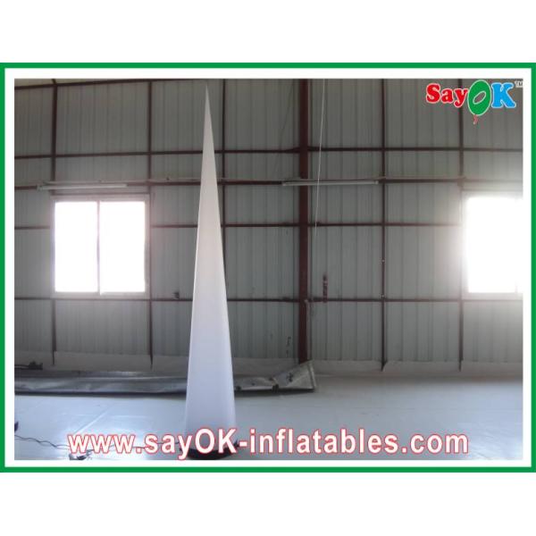 Led Cone Inflatable Lighting Decoration Color Changed With Controller