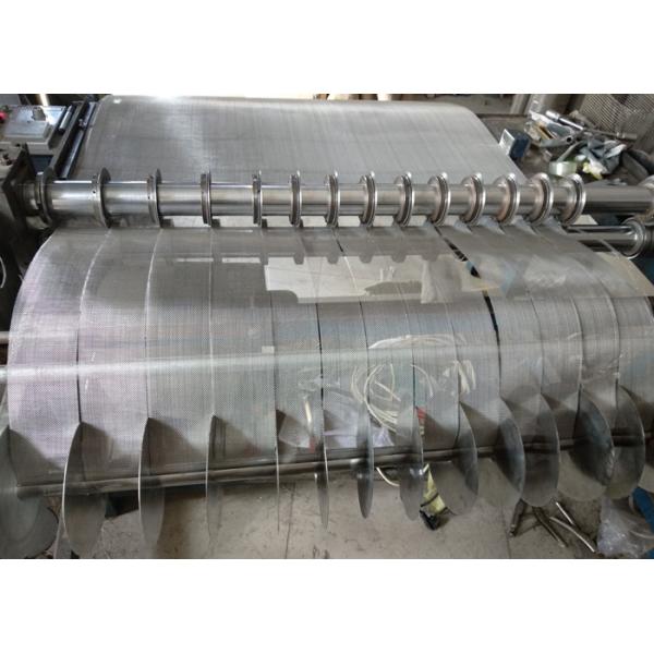 High Strength Stainless Steel Filter Screen 10CM Dutch Reverse For Coating Machine
