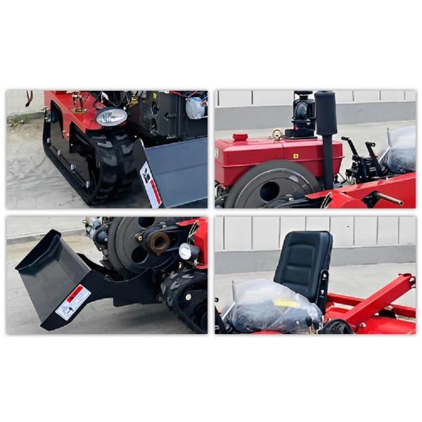 Rubber Track Small Crawler Tractor Multifunctional Paddy Field Crawler Mini Tractor 25 Hp
