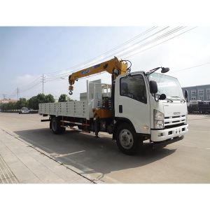 Wholesale ISUZU 4x2 5 Tons Truck Mounted Crane Single Row Logistics Transportation from china suppliers
