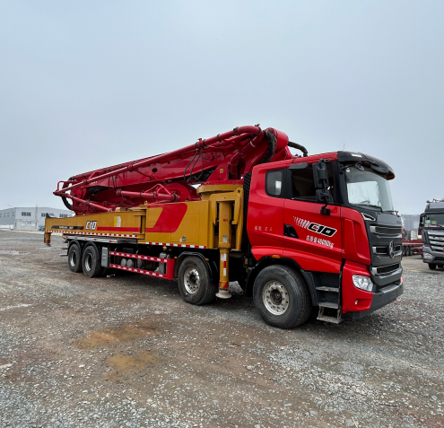 USED SANY 60m pump truck Concrete Pump Construction Machine 2021