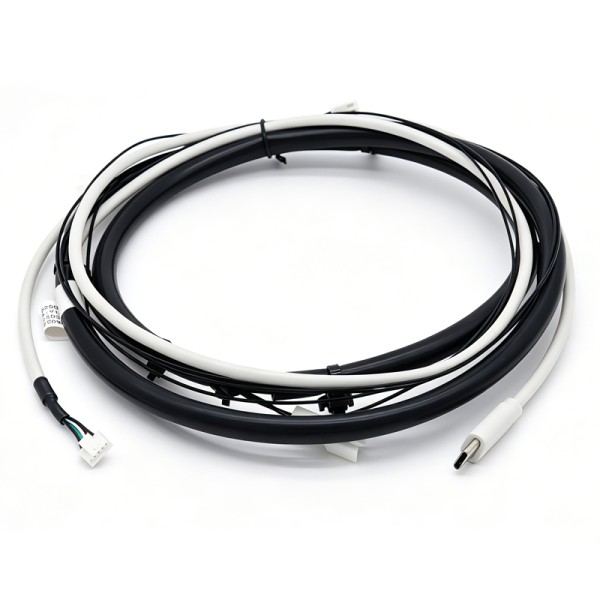 Camera component connection cable harness for the steam and oven appliance