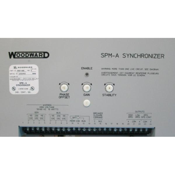 Woodward 9907-028 SPM-A STD NON VOLTAGE MATCH (EMC) ASSEMBLY 50/60Hz