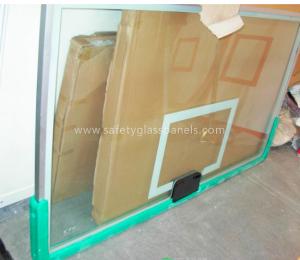 Wholesale 72 Inch Glass Basketball Backboard In Ground Basketball Hoops from china suppliers