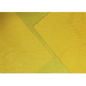 Buy cheap 210GSM Soft 100% Polyester Embossed Pattern Micro Velvet Fabric - Yellow from wholesalers