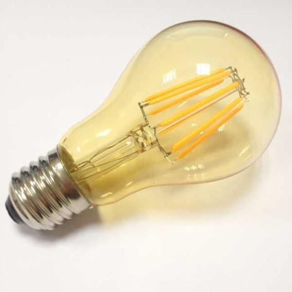 gold tinted dimmable LED filamt
