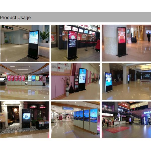 43inch/55inch android floor stand lcd touch screen advertising digital display player for advertising