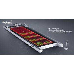 Continuous Wave Laser Cutting Machine for Large Cutting Area and Water Cooling