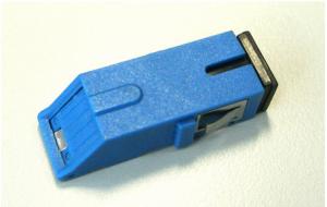 Wholesale Durable SC UPC Adapter With Integrated Pushable Plastic Shutter Laser Free from china suppliers