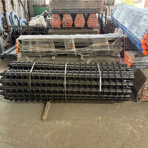 Factory Price Twist Drilling Rod High Strength Spiral Drill Rod Rock Drill Tools Integral Drill Rods
