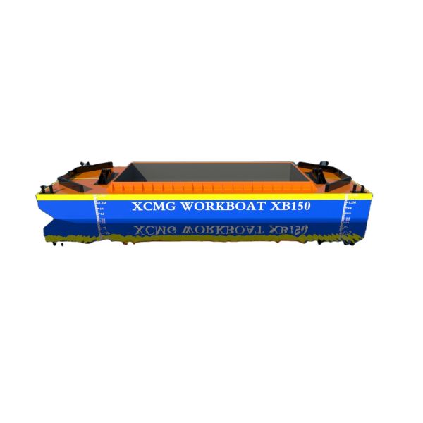 Self Propelled Sand Transport Barge with 220 ton Loading Capacity 2300mm Full Draft and 360KW Power