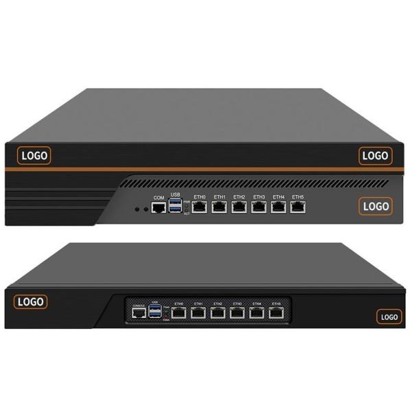 Zynshield 1U Rackmount Firewall pfSense OPNsense Ubuntu CentOS J4125 4G Wifi 6 2.5G LAN