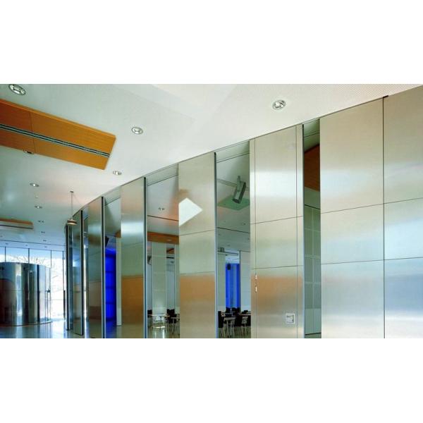 Office HPL Melamine Noise Absorbing Panels Movable And Operable Partition System