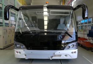 Wholesale 51 Passenger 4 Stroke Diesel Engine Airport Limousine Bus 4 doors 2.7m width mini bus from china suppliers