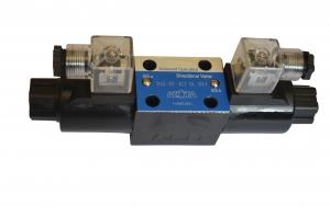 China 4 Way 3 Position Hydraulic Solenoid Directional  Valves  CETOP 03 Valve Mounting Size on sale