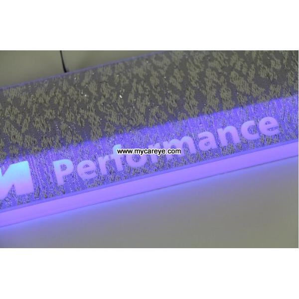BMW M6 car led door courtesy light logo projector sill door pedal