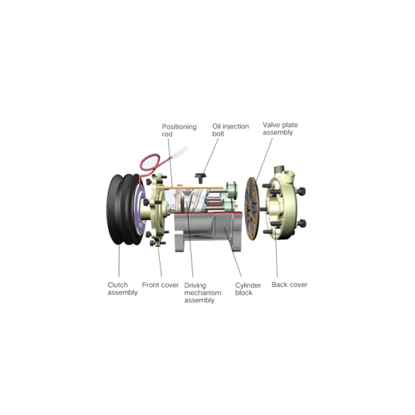 New 12V Auto AC Compressor for Nissan