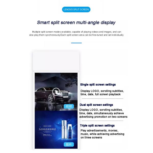 In Stock Size Optional LCD Billboard Touch Screen Digital Signage Kiosks Android System Led Window Display
