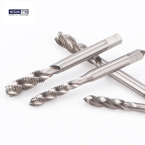 M2 HSS M35 PM Spiral Cutting Taps Threading Tools UN BSP Metric 2 Flutes