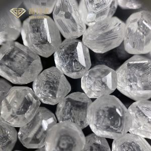 1 Carat Uncut White HPHT Lab Grown Diamonds Synthetic Diamond