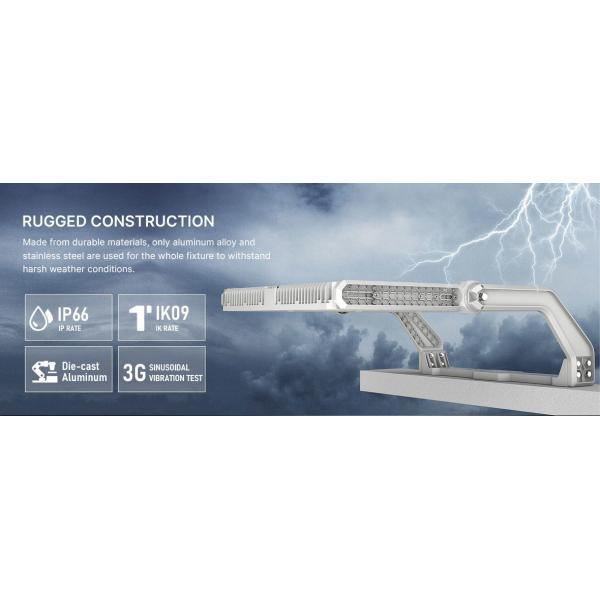 Input Voltage AC108528V Outdoor LED Stadium Lights Diecast Aluminum Bracket Operating Temp 40°C To 80°C Ideal for Sports Venues