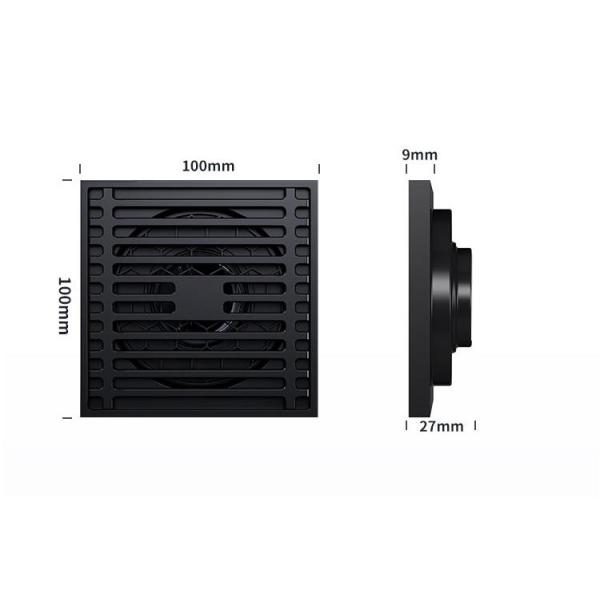 Brass Precision Forging Shower Floor Drain for Visual Appeal