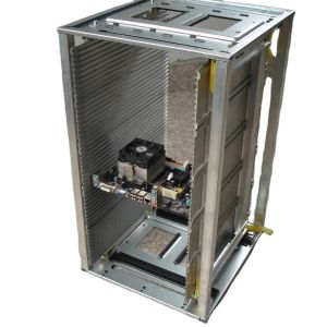 China Antistatic 50pcs PCB Loader SMT Magazine Rack With Metal Base on sale