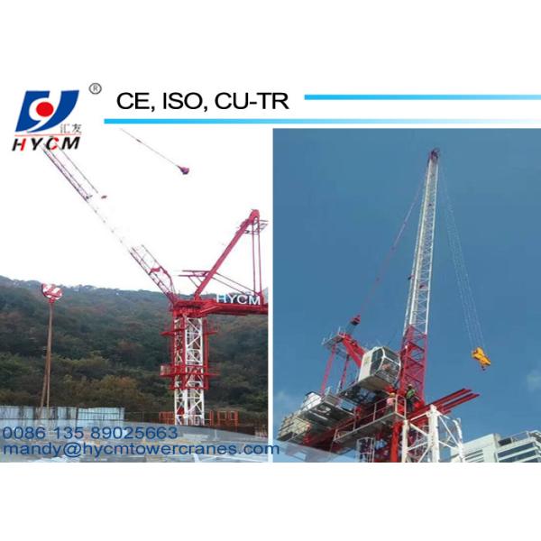 QTD2520 High Efficiency Small Luffing Tower Crane with High Specifications for Civil Project