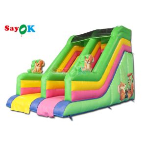 Wholesale Commercial Grade Inflatable Water Slide Custom Rainbow Inflatable Slide from china suppliers