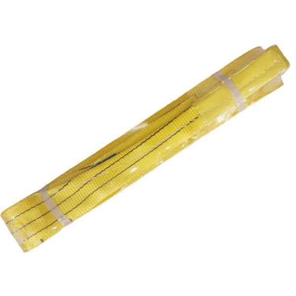 Industrial Polyester Flat Eye And Eye Sling WLL 11500 LBS Wear Resistance