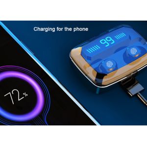 IPX7 Waterproof Noise Canceling Earbuds 3500mAh Charging Case AVRCP