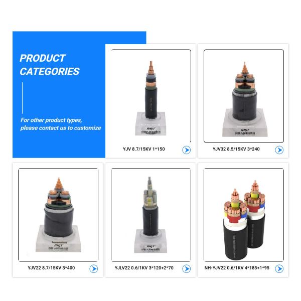 Multi Core PVC Insulated Electrical Cable 4x2.5mm² 0.6/1kV Rated Voltage Flame Retardant