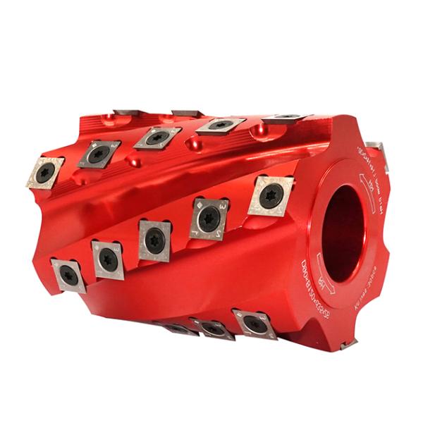 Wood Planer Wood Carving Bits 45HRC Spindle Moulder Cutter Helical Cutter Head