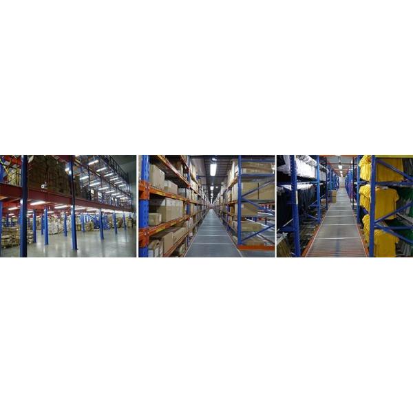 Heavy Duty Steel Structure Mezzanine Rack System Flexible Design Corrosion Resistance
